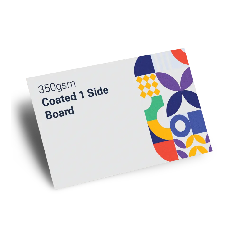 350gsm Coated 1 Side Board
