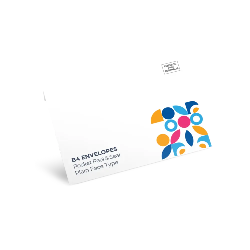 B4 Envelopes Pocket Peel and Seal Plain Face Type